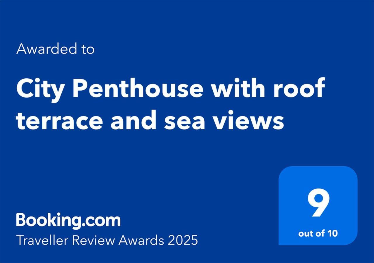 City Penthouse With Roof Terrace And Sea Views Valletta Bagian luar foto